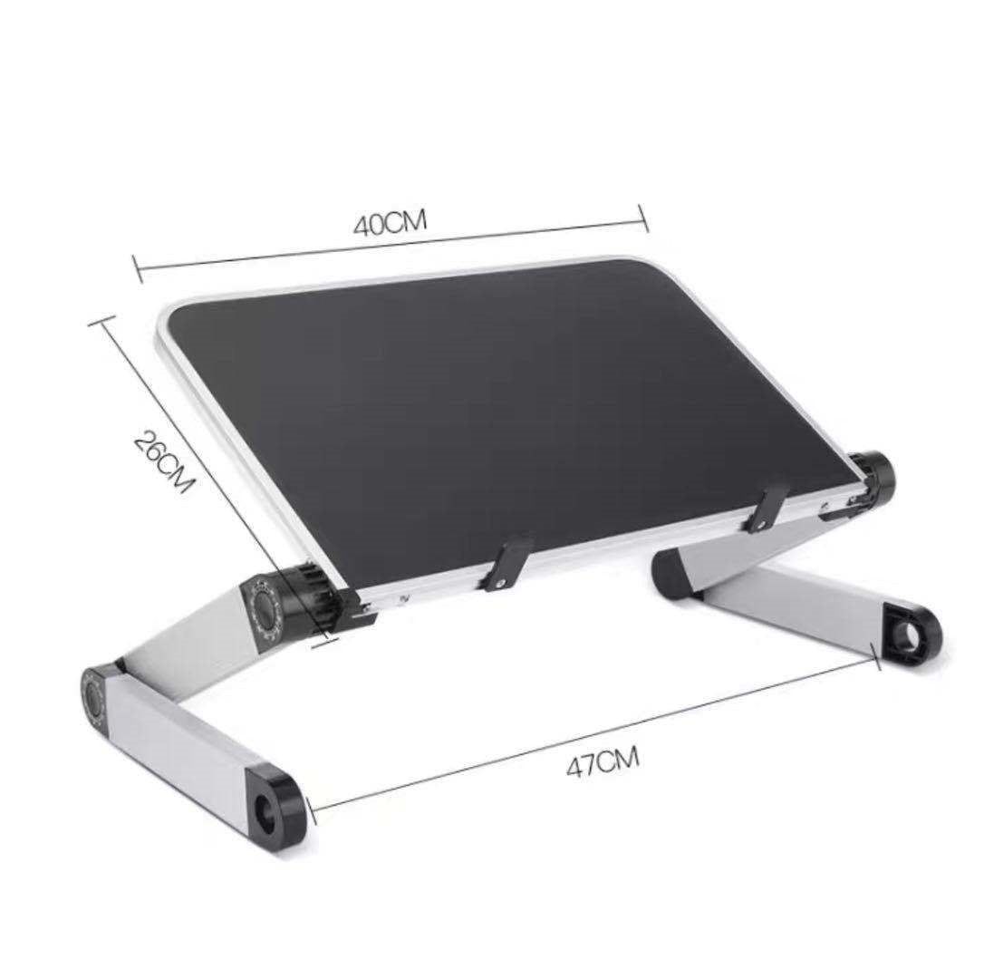 Office & School Supplies Adjustable Aluminium Folding Stand – Laptop & Projector Desk Bracket