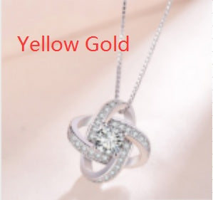 925 Sterling Silver Forever Heart Necklace for Women – AAA Zircon Lab Diamond Pendant | Luxury Wedding & Anniversary Gift UK