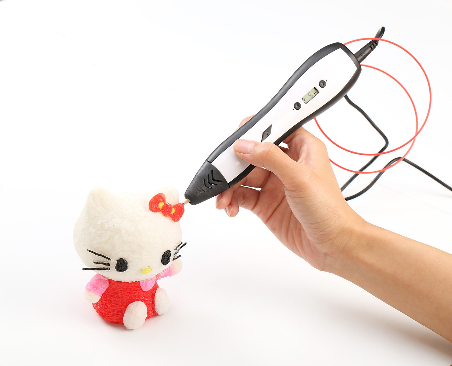 3D Pens LCD 3D Printing Pen for Children Adjustable Temperature & Speed ABS PLA
