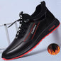 Street Style Men's Casual Shoes | Microfiber Flat Heel Trainers | Casual Shoes