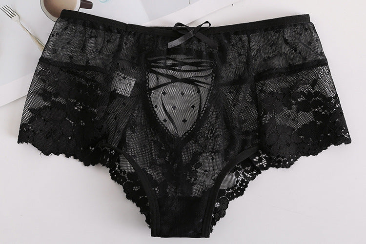 High-Waist Lace Briefs for Women – Tummy Control Sexy Comfort Panties