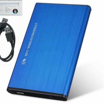 SSD 2.5 Inch SATA to USB 3.0 Hard Drive Enclosure – External Storage Devices Case