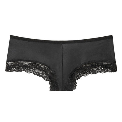 Sexy Lace Trim Panties for Women – Lightweight Silk-Feel Briefs