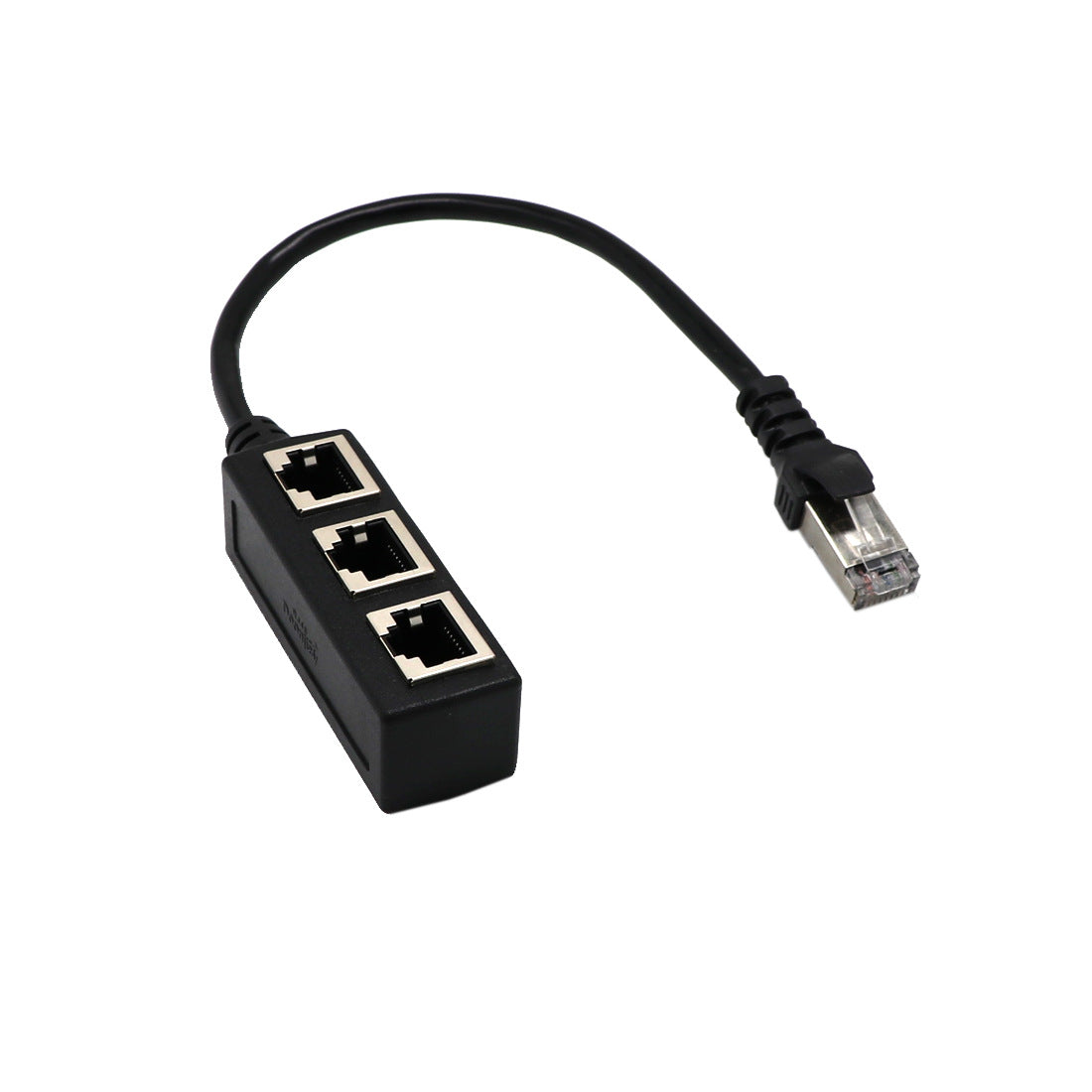 RJ45 Network Splitter Adapter 1 Male to 3 Female CAT6 LAN | Networking Tools | Ethernet Cable Connector