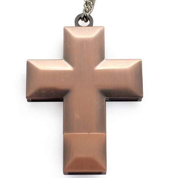 USB Flash Drives Metal Cross USB Flash Drive 32GB USB 2.0 Memory Stick