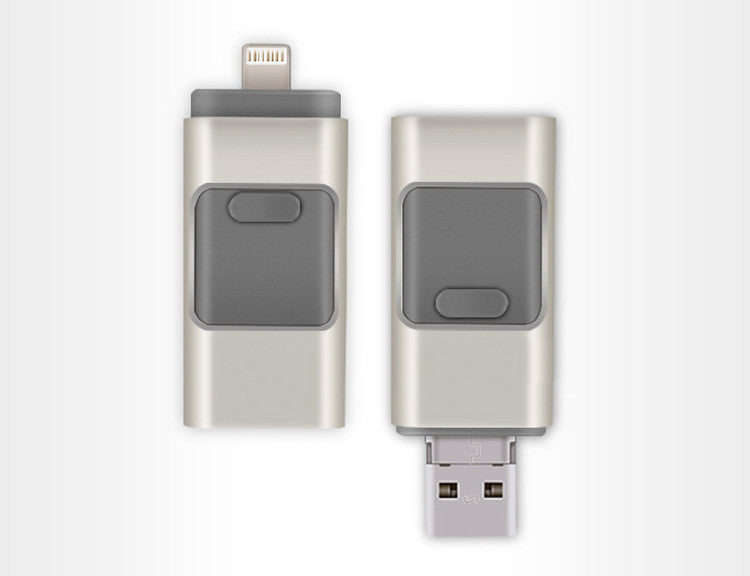 USB Flash Drives 3-in-1 OTG USB Flash Drive for Apple Android Mobile & Computer