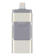 USB Flash Drives 3-in-1 OTG USB Flash Drive for Apple Android Mobile & Computer