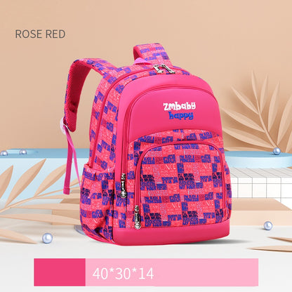 Sesame Baby Korean Style Kids School Backpack – Lightweight Primary School Bag