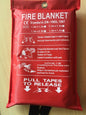 Fire Protection Glass Fibre Fire Fighting Blanket for Home Kitchen Safety