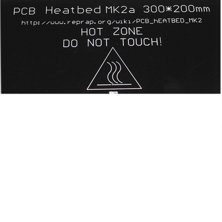 3D Printers MK2A Heated Hot Bed Platform Aluminium Substrate Upgrade for 3D Printers