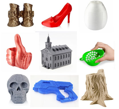 Printer Supplies PLA 3D Printing Filament Eco-Friendly High Gloss Material for 3D Printers & 3D Pens