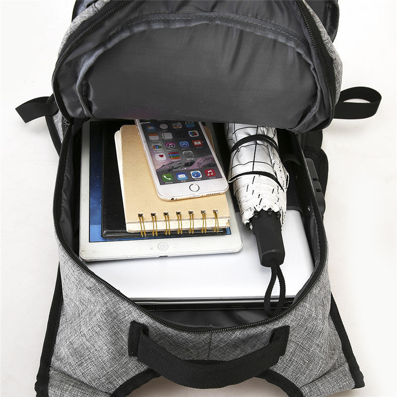 Anti-Theft USB Laptop Backpack 15.6” – Waterproof Travel & School Bag