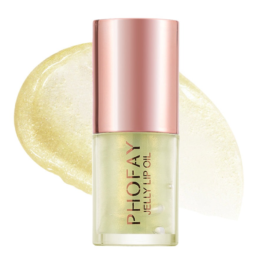 PHOFAY Jelly Lip Oil – Ultra Moisturizing Hydrating Lip Gloss, Non-Sticky Nourishing Lip Care Gloss for Women