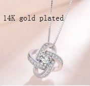 925 Sterling Silver Forever Heart Necklace for Women – AAA Zircon Lab Diamond Pendant | Luxury Wedding & Anniversary Gift UK