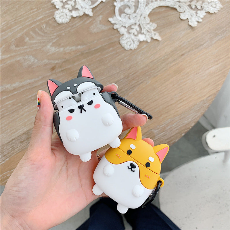Dog Silicone AirPods Case | Compatible with Apple AirPods 1/2 | Digital Gear Bags