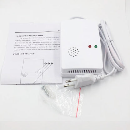 Alarm & Sensor Domestic Gas Leak Alarm 110–220V Kitchen Safety Detector