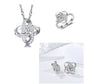 925 Sterling Silver Forever Heart Necklace for Women – AAA Zircon Lab Diamond Pendant | Luxury Wedding & Anniversary Gift UK