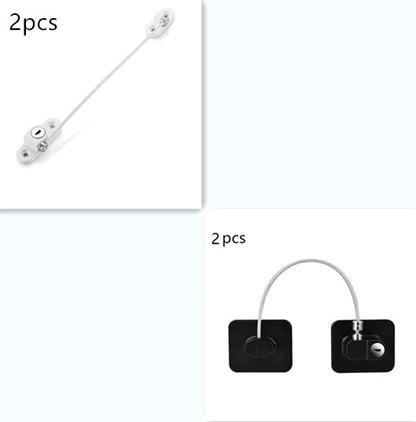 Workplace Safety Supplies Child Safety Window & Door Chain Lock Cable Restrictor