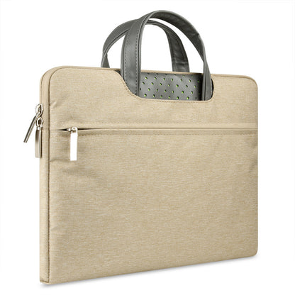 Laptop Bags & Cases – Lightweight Imitation Leather & Nylon Laptop Bag 11–15.6 Inch | Tablet & Laptop Accessories