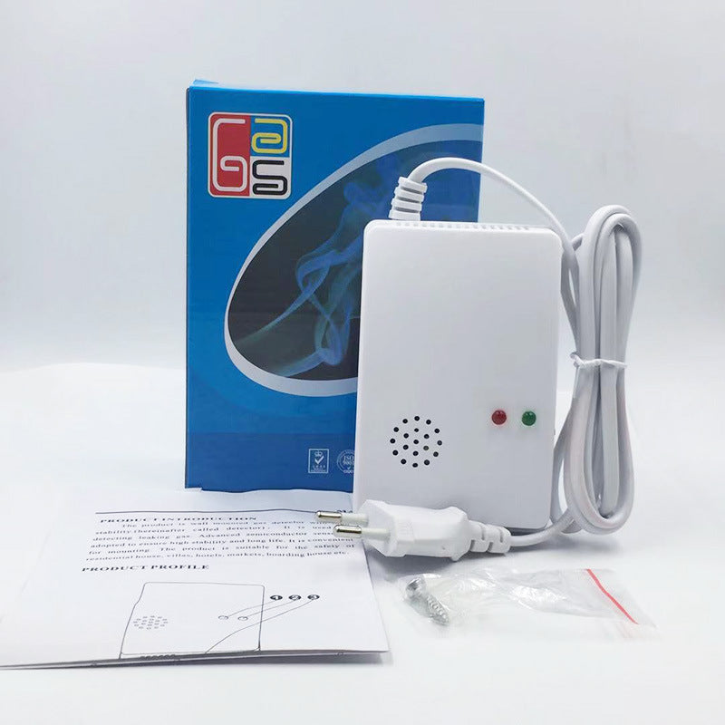 Alarm & Sensor Domestic Gas Leak Alarm 110–220V Kitchen Safety Detector