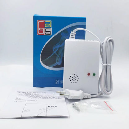 Alarm & Sensor Domestic Gas Leak Alarm 110–220V Kitchen Safety Detector