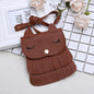 Cute Fox Tassel PU Crossbody Bag for Girls – Small Kids Shoulder Bag
