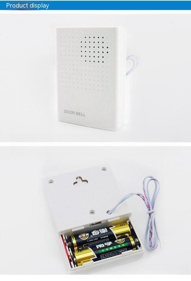 Wired Doorbell Dingdong Sound DC AC Power Home Hotel Door Intercom System