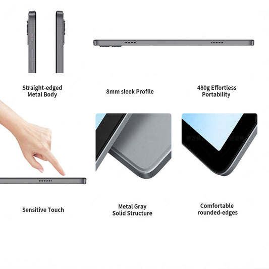 Laptops G-Tab T11 10.1 Inch Android 14 Tablet 8GB RAM 128GB ROM 4G Dual SIM IPS Display UK