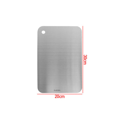 Titanium Cutting Board Double-Sided Titanium Cutting Boards For Kitchen Camping--Small Size 20 X 30cm