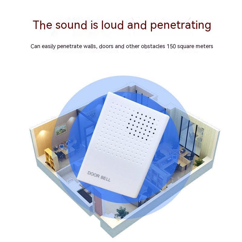 Wired Doorbell Dingdong Sound DC AC Power Home Hotel Door Intercom System