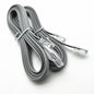 CAT6 RJ45 Network Cable 2m Silver Gray | Networking Tools | Computer Ethernet Jumper Cable