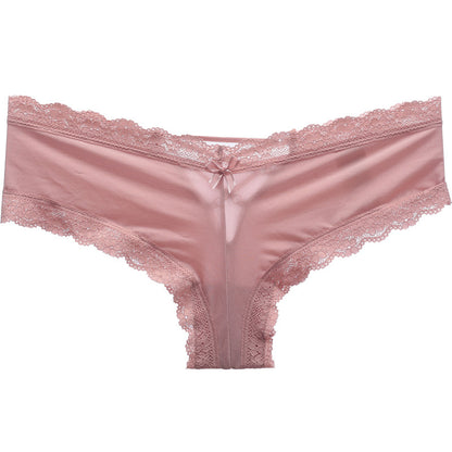 Ice Silk Lace Panties for Women – Breathable Sexy Comfort Underwear