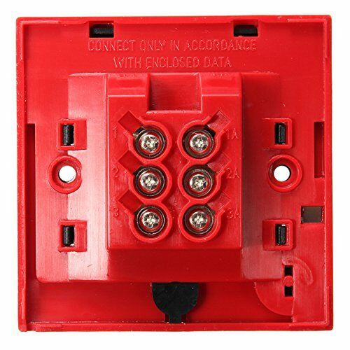 Fire Protection Wired Emergency Break Glass Fire Alarm Manual Call Point 24VDC