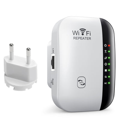 2.4GHz WiFi Signal Booster Repeater 10Km Range | Wireless Routers | WPS Network Extender | Networking Device