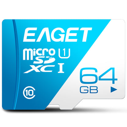 Memory Cards EAGET T1 Micro SD Card 16GB 32GB 64GB 128GB Class 10 UHS-I TF Card for Smartphone & Camera Storage Devices