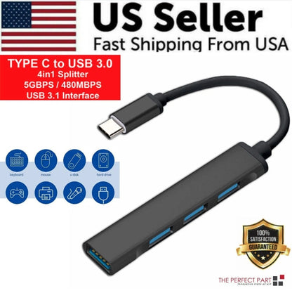 USB Flash Drives Multiport USB-C Hub 5-in-1 / 7-in-1 4K HDMI Adapter for MacBook Pro & Air