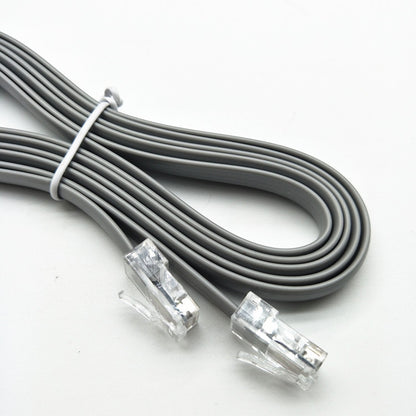 CAT6 RJ45 Network Cable 2m Silver Gray | Networking Tools | Computer Ethernet Jumper Cable