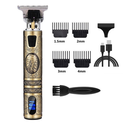 USB Electric Hair Clippers Rechargeable Shaver Beard Trimmer Professional Men Hair Cutting Machine Beard Barber Hair Cut