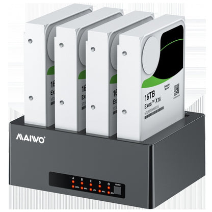 HDD Enclosures Dual Disk SATA Hard Drive Dock Cloner 2.5 & 3.5 Inch Offline Copy Station