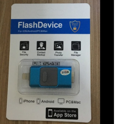 USB Flash Drives 3-in-1 OTG USB Flash Drive for Apple Android Mobile & Computer