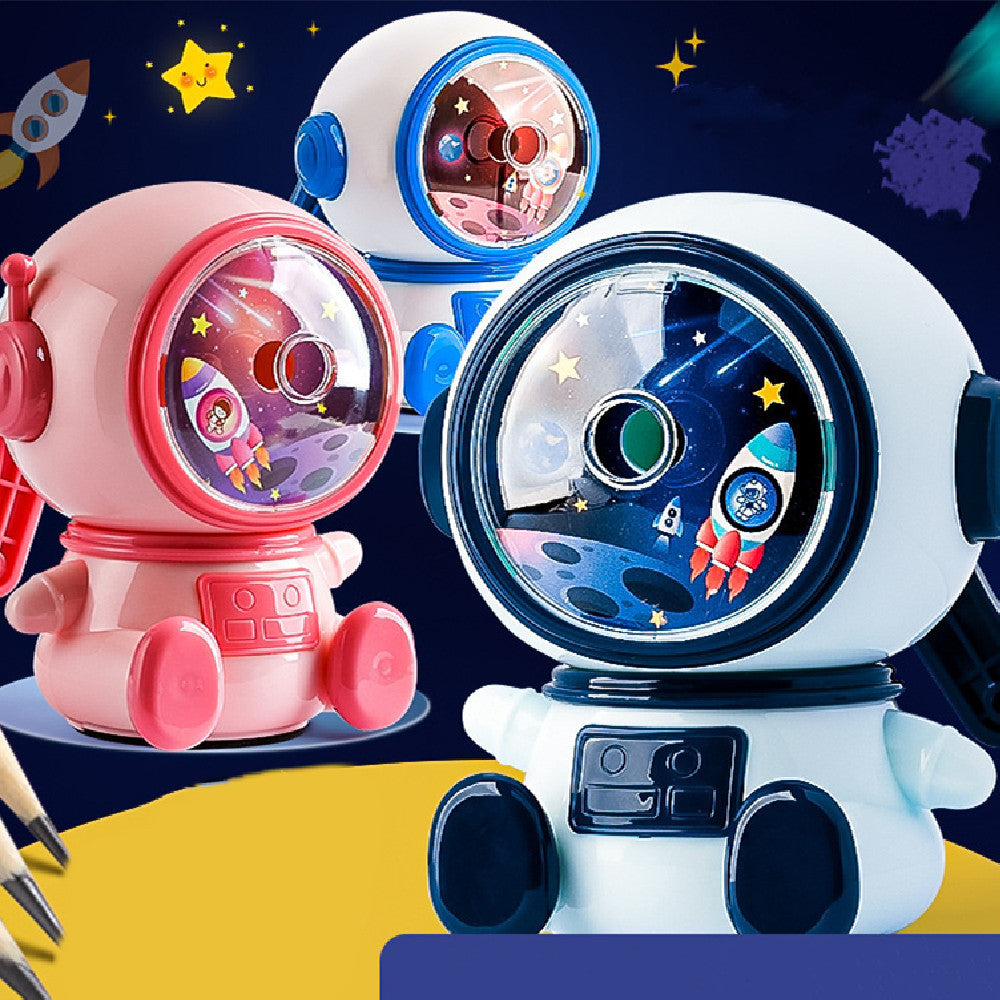 Office & School Supplies Children’s Astronaut Manual Pencil Sharpener – Cute Cartoon Stationery