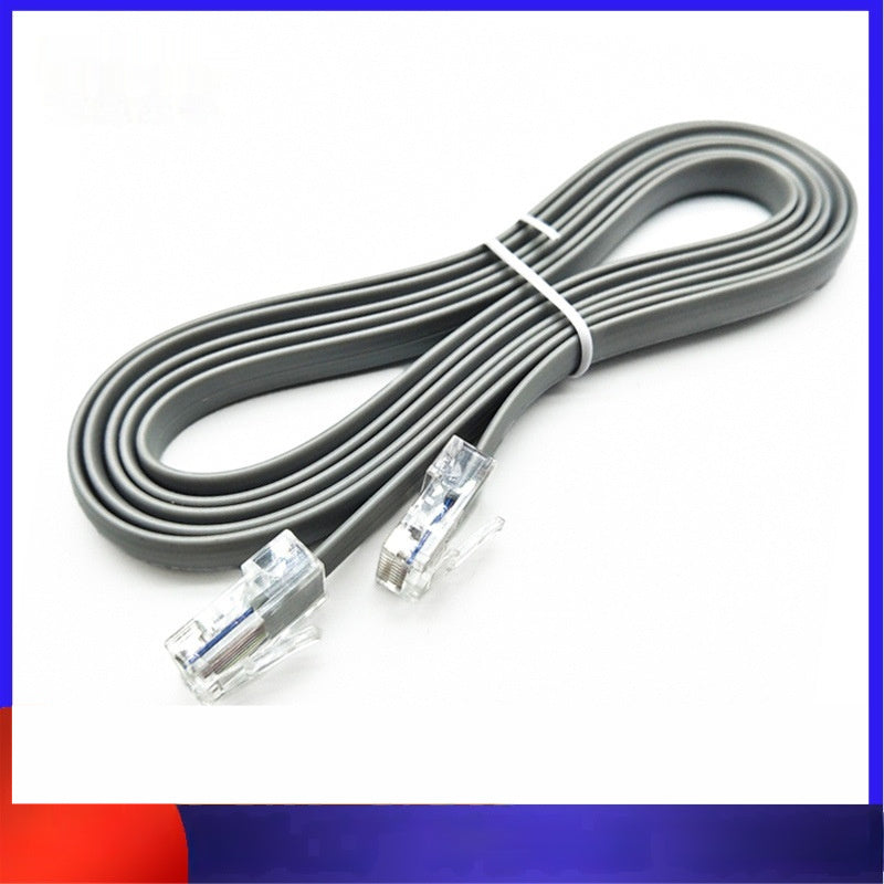 CAT6 RJ45 Network Cable 2m Silver Gray | Networking Tools | Computer Ethernet Jumper Cable